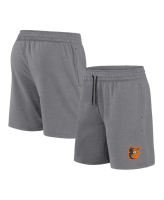 Fanatics - Men's Heather Gray Baltimore Orioles Logo Shorts