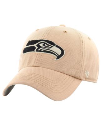 '47 Brand - Men's Khaki Seattle Seahawks Dusted Relaxed Franchise Fitted Hat