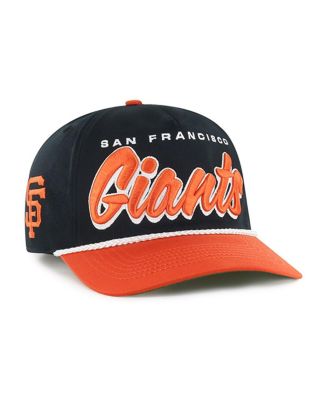 '47 Brand - Men's Black San Francisco Giants Dropshadow Rope Hitch Adjustable Hat