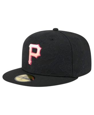 New Era - Men's Black Pittsburgh Pirates Tonal Koi 59FIFTY Fitted Hat