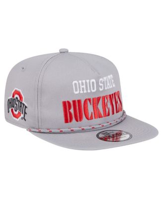 New Era - Men's Gray Ohio State Buckeyes Golfer Vintage Adjustable Hat