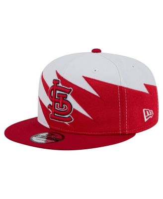 New Era - Men's Red/White St. Louis Cardinals Jagged 9FIFTY Snapback Hat