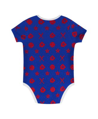 Baby Boys and Girls 2-Piece Blue Philadelphia Phillies On Deck Diaper Cover Set