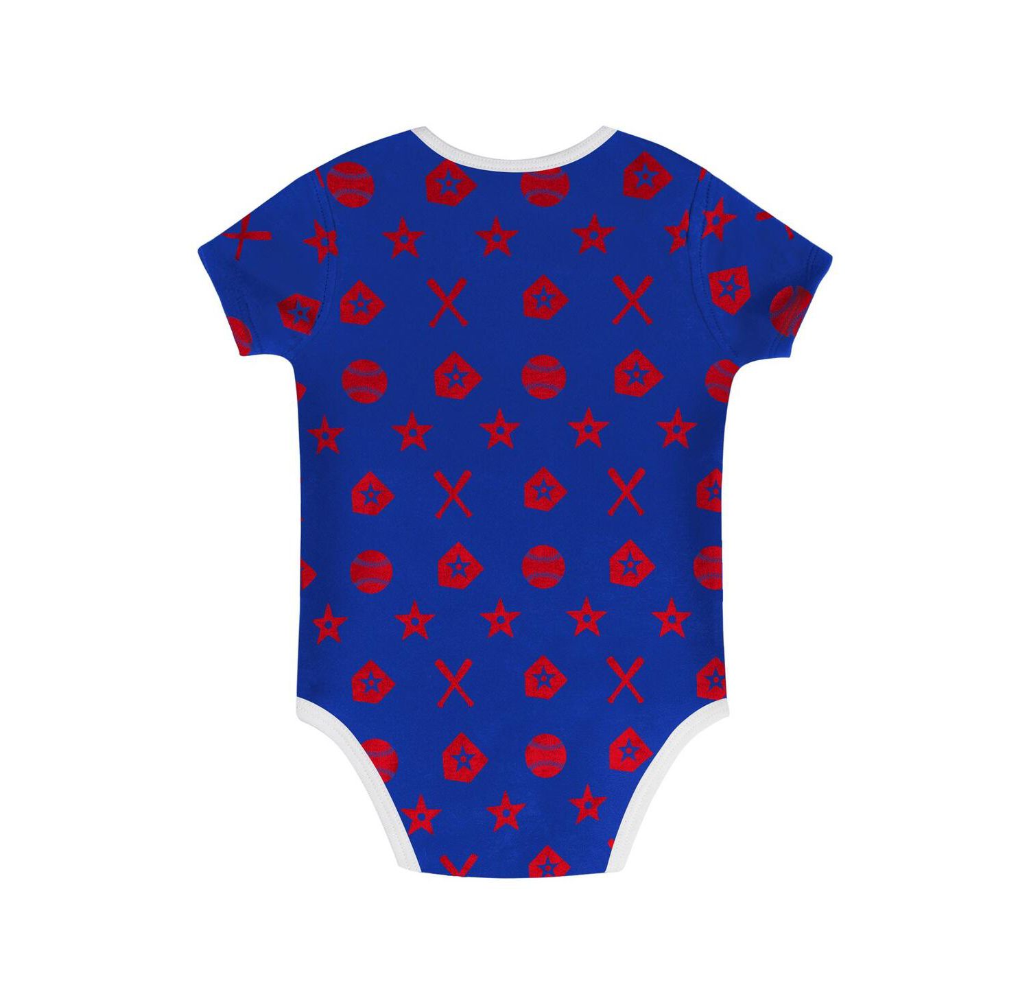 Baby Boys and Girls 2-Piece Blue Philadelphia Phillies On Deck Diaper Cover Set