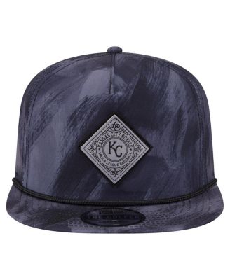 Men's Navy Kansas City Royals Printed Golfer Snapback Hat