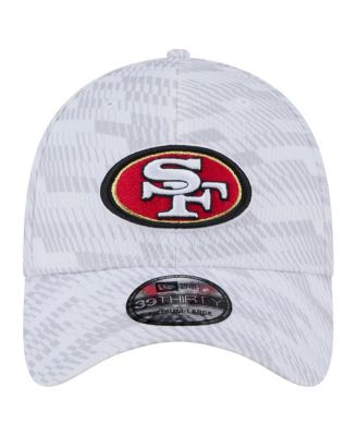 Men's White San Francisco 49ers Gameday Graded 39THIRTY Flex Hat