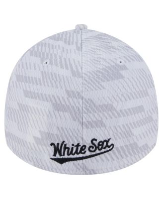 Men's White Chicago White Sox Graded 39THIRTY Stretch Fit Hat