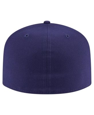 Men's Navy LA Galaxy Color Pack A-Frame 59FIFTY Fitted Hat