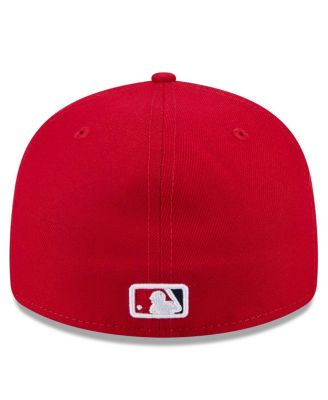 Men's Red Los Angeles Angels 2025 Jackie Robinson Day Retro Crown 59FIFTY Unstructured Fitted Hat