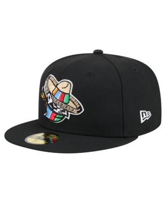 New Era - Men's Black Quad Cities River Bandits Copa de la Diversi&oacute;n 59FIFTY Fitted Hat