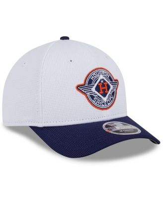 Men's White/Navy Houston Astros 2025 City Connect Batting Practice 9FORTY Adjustable Hat