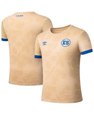 Umbro - Men's Tan El Salvador National Team 2025 Pre-Match Jersey