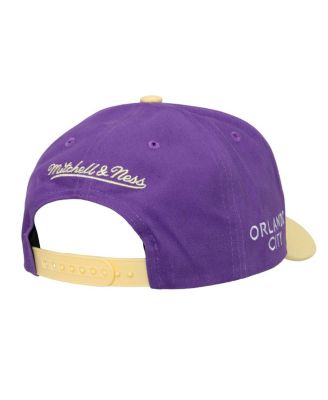 Men's Cream Orlando City SC Brushed Off Pro Crown Snapback Hat