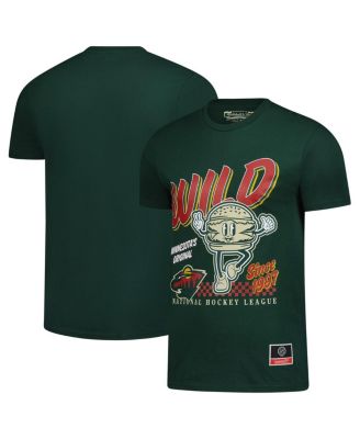 Mitchell & Ness - Men's Green Minnesota Wild Local Food T-Shirt