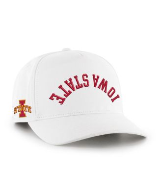 '47 Brand - Men's White Iowa State Cyclones Flip Script Hitch Adjustable Hat