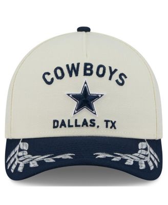 Men's Cream/Navy Dallas Cowboys 2025 NFL Draft 39THIRTY Flex Hat