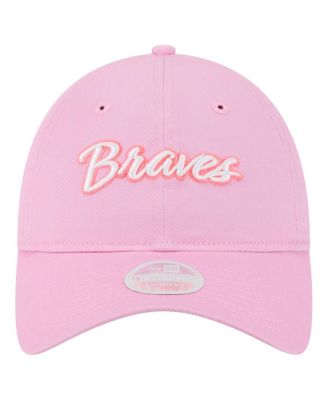 Women's Pink Atlanta Braves Mother's Day 9TWENTY Adjustable Hat