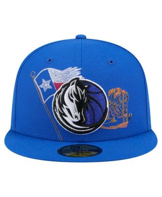 Men's Blue Dallas Mavericks State Stitch 59FIFTY Fitted Hat