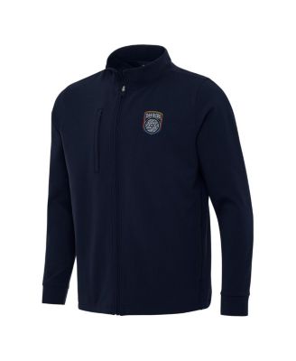 Antigua - Men's Navy San Diego FC Regard Full-Zip Jacket