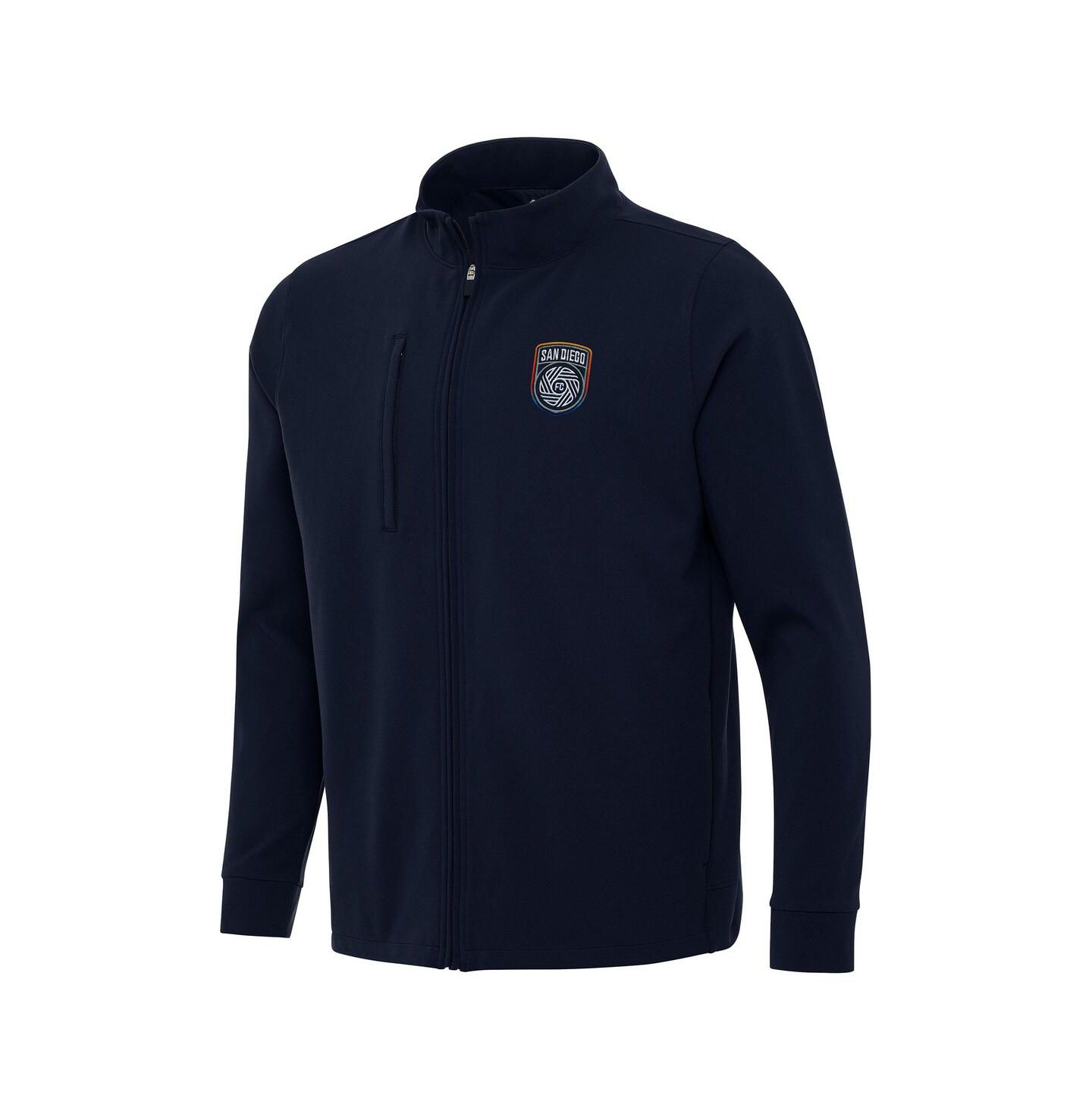 Мужская куртка Antigua Navy San Diego FC Regard Full-Zip — фото 1