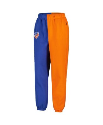 Women's Blue/Orange FC Cincinnati Color Block Sweatpants