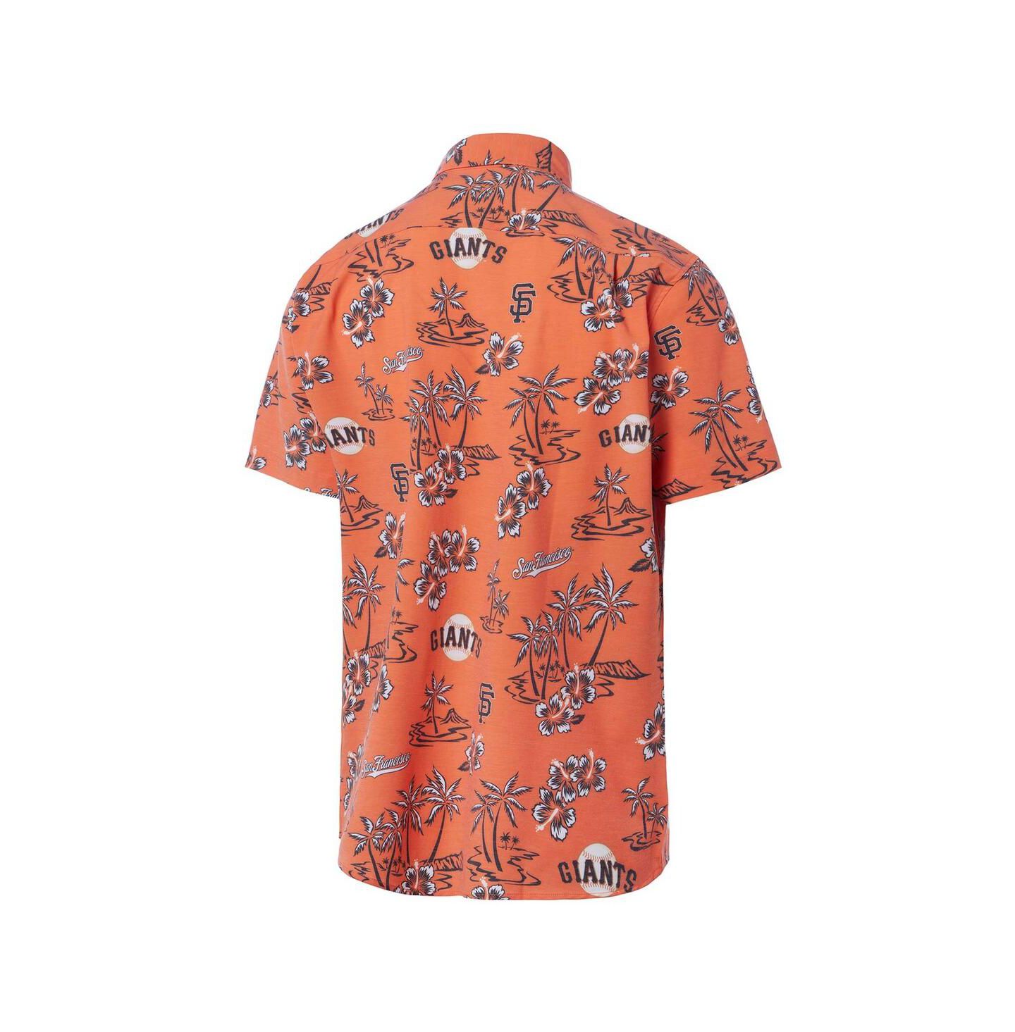 Мужская рубашка Reyn Spooner Orange San Francisco Giants Kekai Button-Down — фото 3