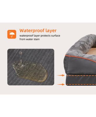 Luxury 2XL Warm Washable Orthopedic Pet Bed for Dogs/Cats
