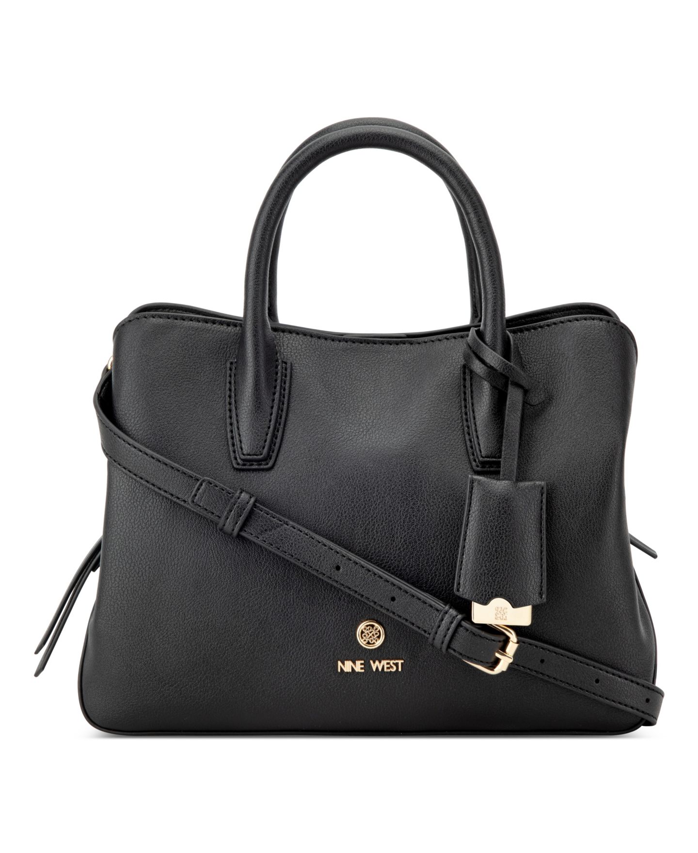 Женская сумка Nine West Lakelyn Medium Satchel, цвет: Сиена тёмный хаки — фото 1