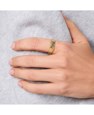 Gold Band Ring - Lydia