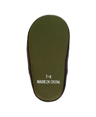 Toddler Boys Dual Sizes House Slippers