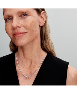 Sterling Silver Sparkling Bow Charms