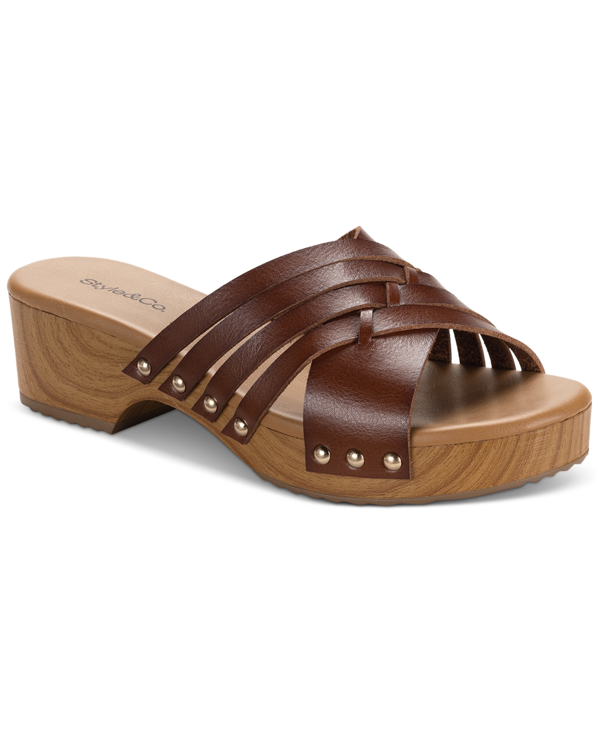 Style & Co Women's Darynn Clog Sandals, Exclusively At Macy's