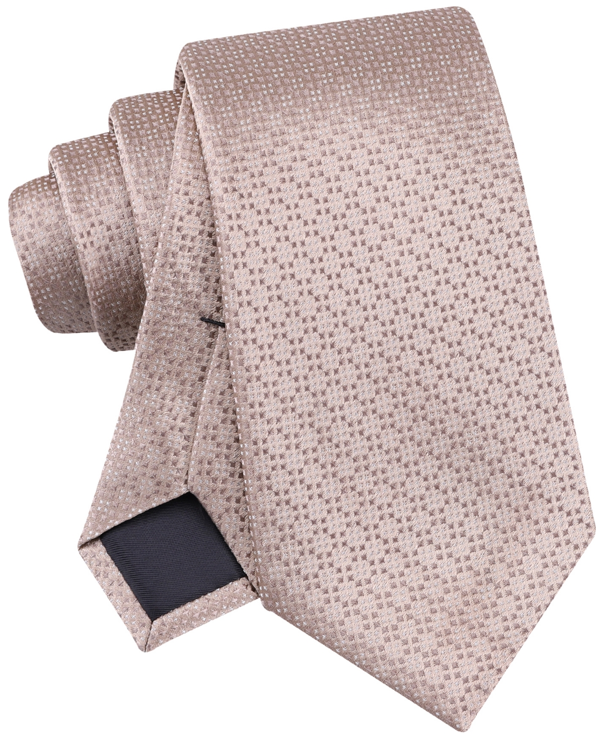 Calvin Klein Men's Ramos Textured Geo-pattern Tie