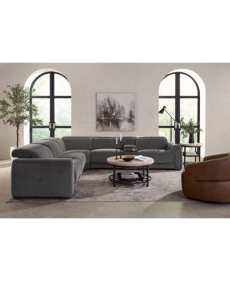 Brownell 2-Pc.Sofa Sectional with 2 Power Motion Chairs, Exclusively at Macy's
