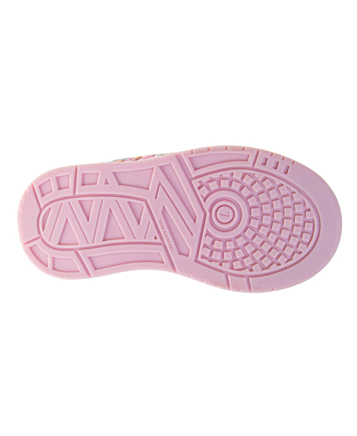 Disney Toddler Girls Princess Hook and Loop Sneakers