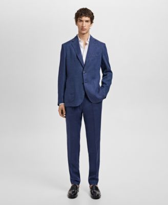 Men's Salerno Linen Slim-Fit Suit Blazer