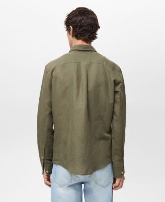 Men's Classic-Fit Linen Shirt