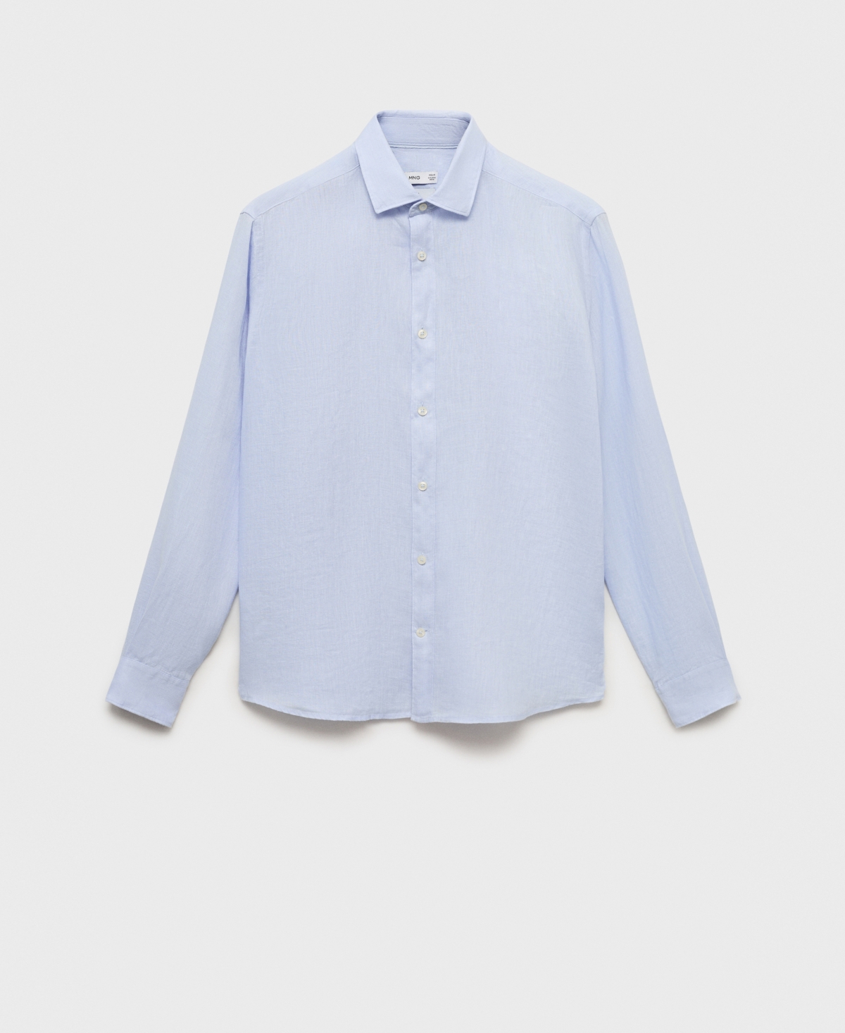 Mango Men's Regular-Fit Linen Shirt