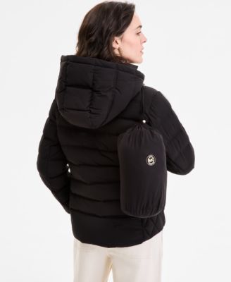 Women's Hooded Packable Puffer Coat, Exclusively at Macy's, P/XXS-XXL