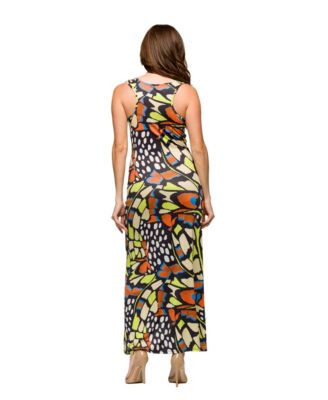 Women's Razorback Tank Casual Maxi Dress