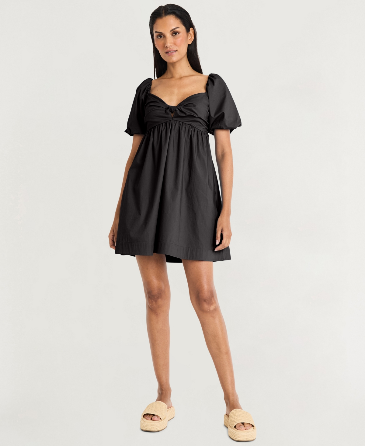 The Good Journey Short Poplin Dress