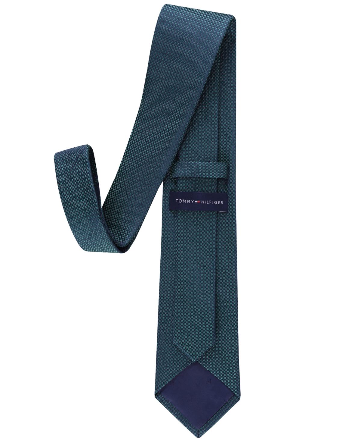 Tommy Hilfiger Men's Miami Solid Tie In Blue