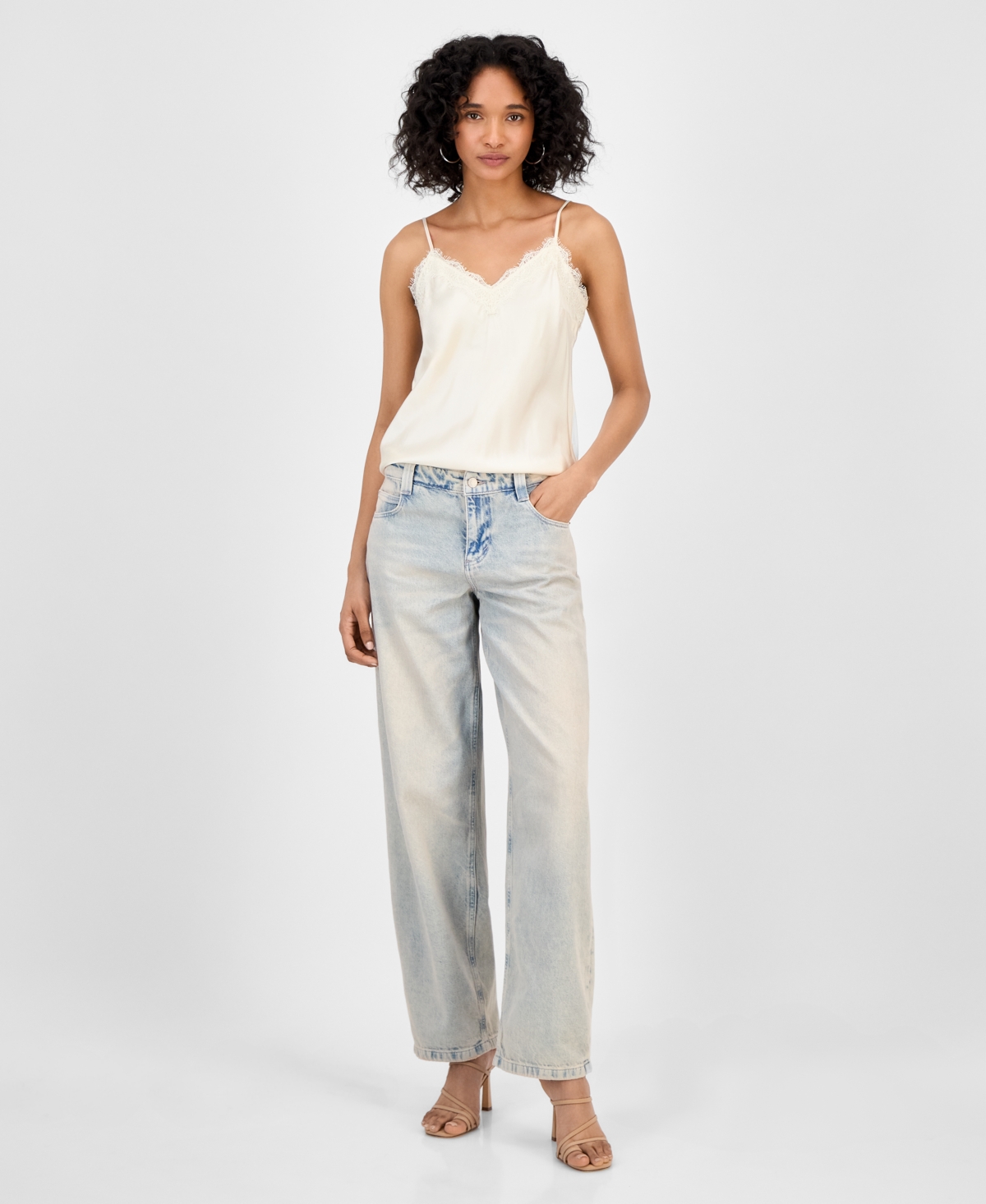 Women's Baggy Balloon Jeans - SOIL SHADE