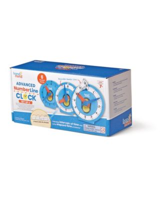 NumberLine Clock Deluxe, Set of 6