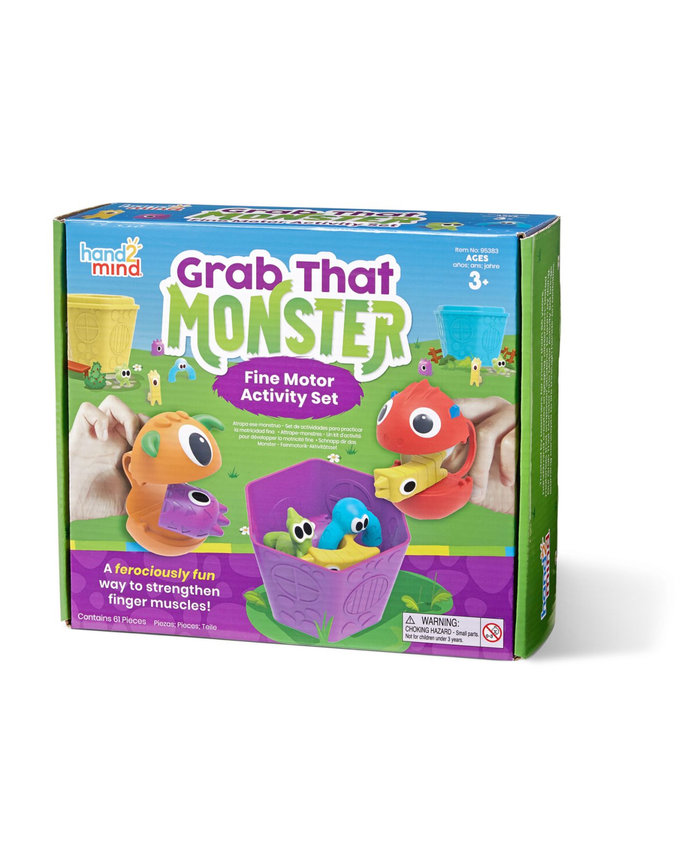 Детские игрушки Hand2Mind Grab That Monster Fine Motor Activity Set — фото 2