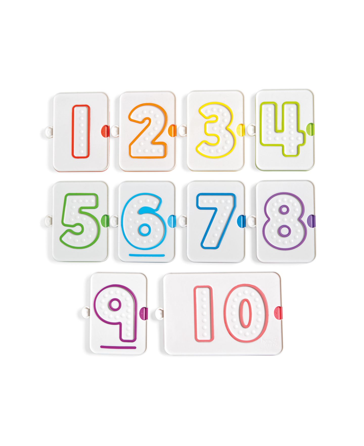 Детские игрушки Hand2Mind Sensory Number Trays — фото 5