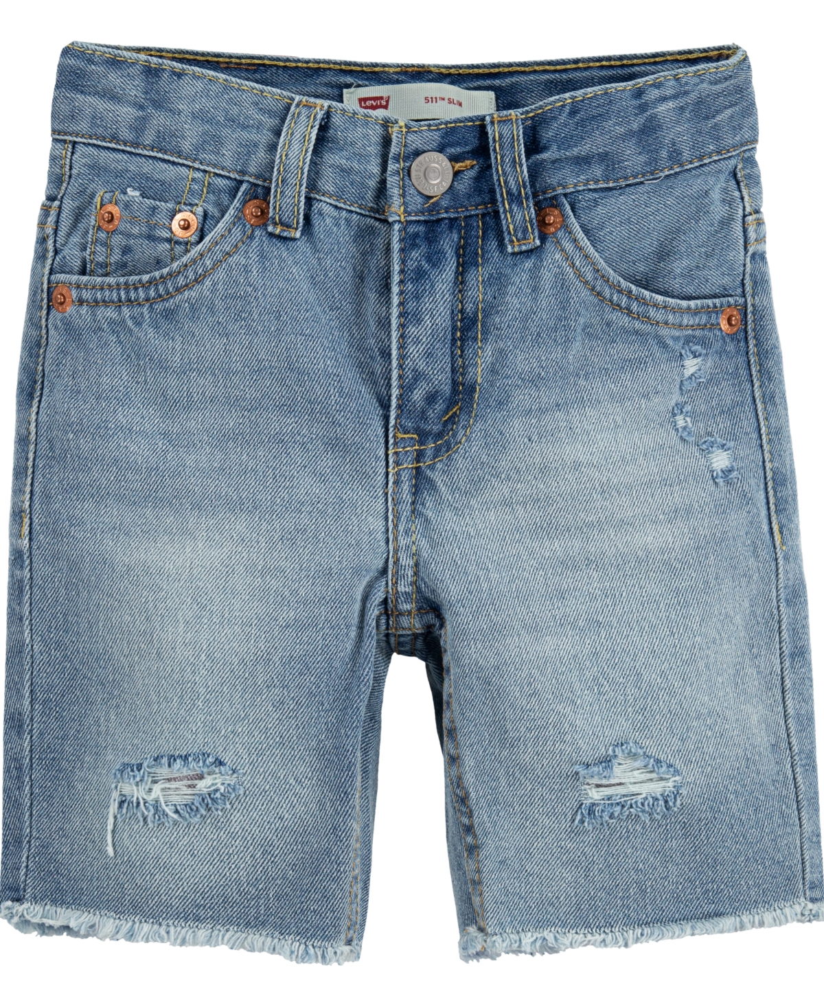 Levi's Toddler Boys Unbasic 511 Denim Shorts In Newport Festival