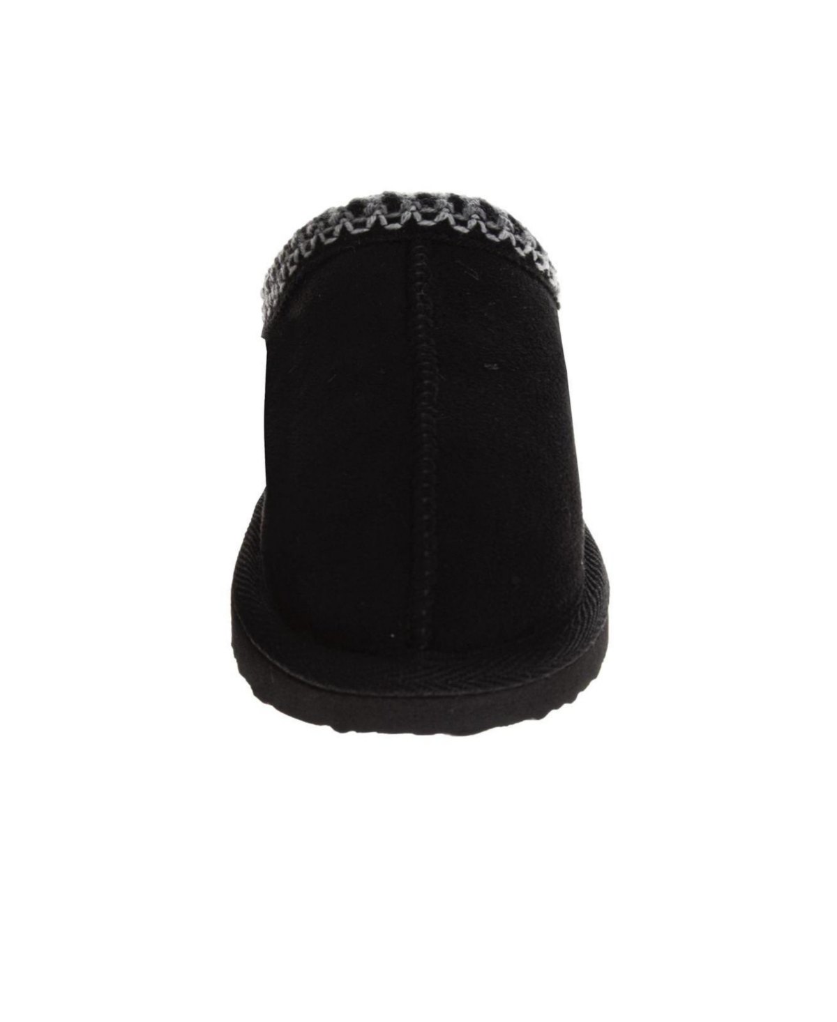 Josmo Little And Big Girls Comfy Slip On Slippers In Black