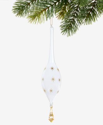 Holiday Lane - Berry Tones Dangle Drop Ornament