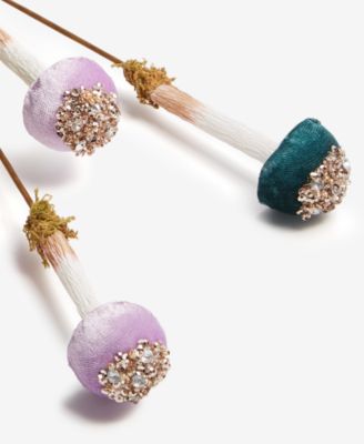 Enchanted Forest Mushroom Pick Ornament, Macy's Exclusive